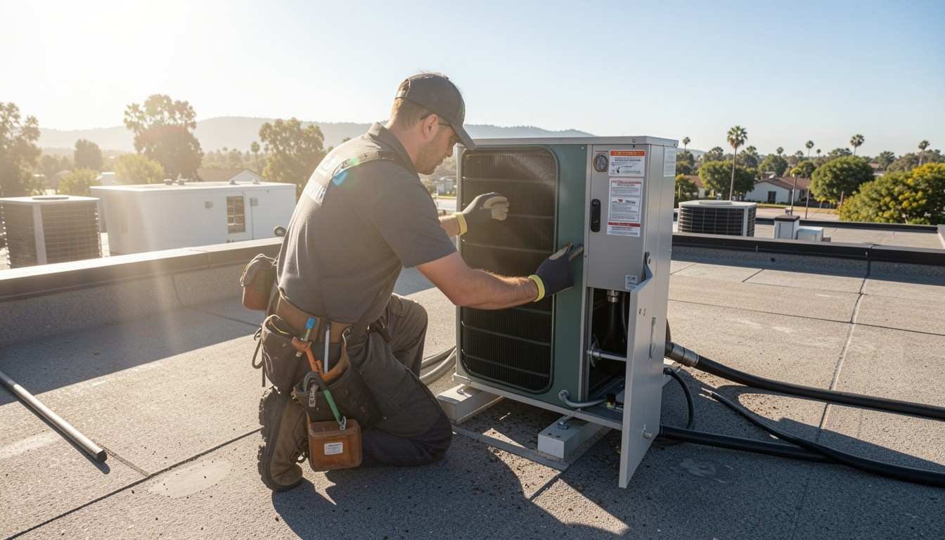 Case study office AC failure during a heatwave and how cooling was restored within hours